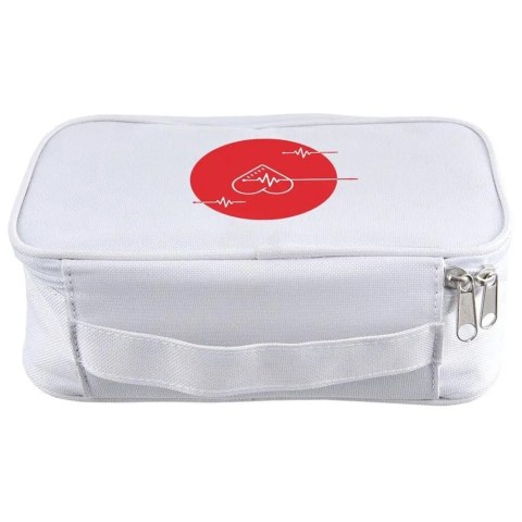 Grupa Orion Sp. z o.o. Torba na Leki Termiczna TERMO ORION Biała Podróż Wewnętrzne Kieszenie