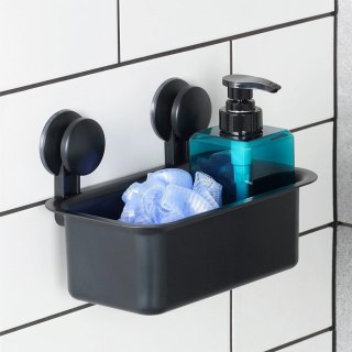 Grupa Orion Sp. z o.o. Półka Pod Prysznic Czarna na Przyssawki Duża 235 x 135 cm VILDE