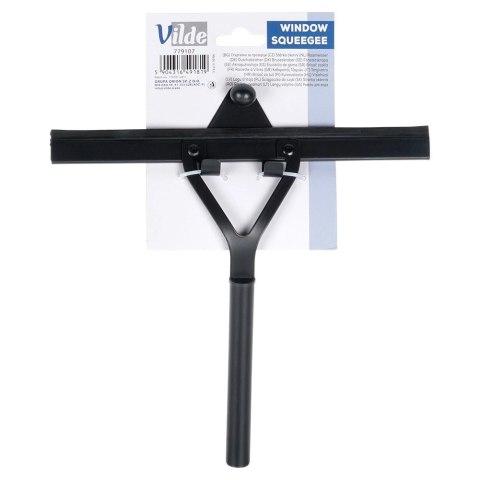 Grupa Orion Sp. z o.o. Ściągaczka do Szyb Czarna VILDE Metalowa Uchwyt na Przyssawkę