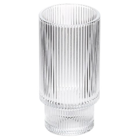 Grupa Orion Sp. z o.o. Szklanki Wysokie Zestaw 6 szt. 320 ml VILDE Ryflowane Szkło do Zmywarki