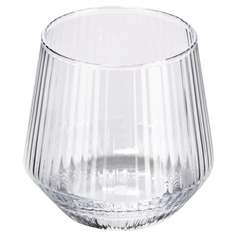 Grupa Orion Sp. z o.o. Szklanki Zestaw 6 szt. 350 ml VILDE Ryflowane Szkło do Whisky Zmywarka