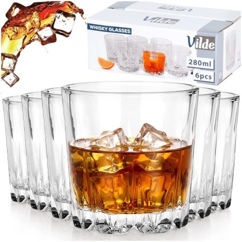 Grupa Orion Sp. z o.o. Szklanki do whisky 280 ml 6 szt.