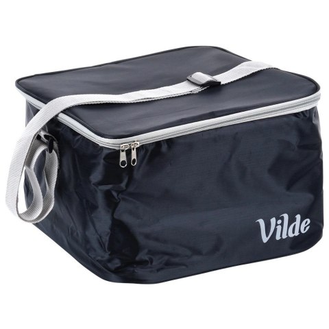Grupa Orion Sp. z o.o. Torba Termiczna Czarna 18 L VILDE Plażowa Poliestrowa Regulowany Pasek