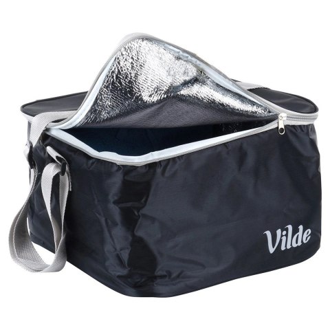Grupa Orion Sp. z o.o. Torba Termiczna Czarna 18 L VILDE Plażowa Poliestrowa Regulowany Pasek