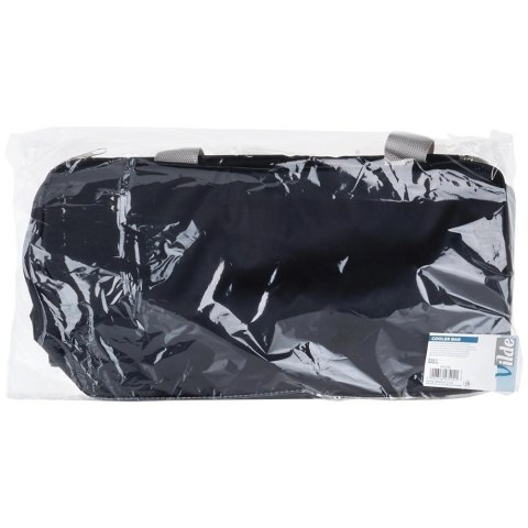 Grupa Orion Sp. z o.o. Torba Termiczna Plażowa Czarna 30 L VILDE Poliestrowa Duża na Zakupy