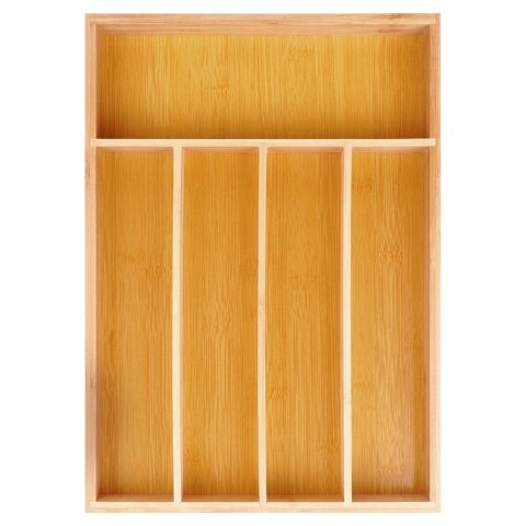 Grupa Orion Sp. z o.o. Wkład na Sztućce do Szuflady VILDE Bambusowy 5 Przegródek 25 x 35 cm