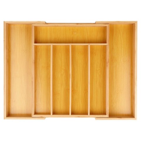 Grupa Orion Sp. z o.o. Wkład na Sztućce do Szuflady VILDE Bambus Rozsuwany 28-45 cm