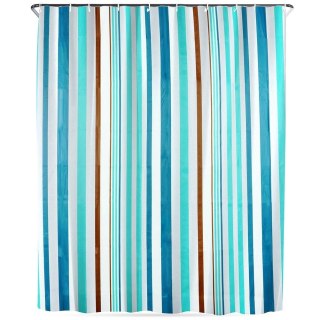 Grupa Orion Sp. z o.o. Zasłona Prysznicowa 180 x 180 cm VILDE Wodoodporna PEVA z Haczykami