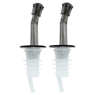 Grupa Orion Sp. z o.o. Dozowniki do Butelek EXCELLENT HOUSEWARE 2 szt. Przezroczyste z Zatyczkami