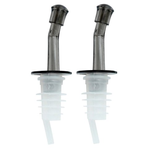 Grupa Orion Sp. z o.o. Dozowniki do Butelek EXCELLENT HOUSEWARE 2 szt. Przezroczyste z Zatyczkami