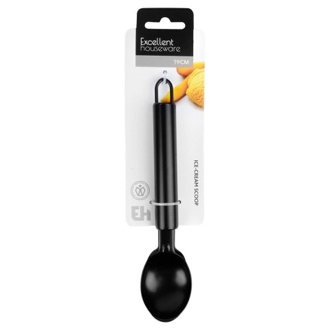 Grupa Orion Sp. z o.o. Gałkownica do Lodów EXCELLENT Stal Nierdzewna Czarna 19 cm do Zmywarki