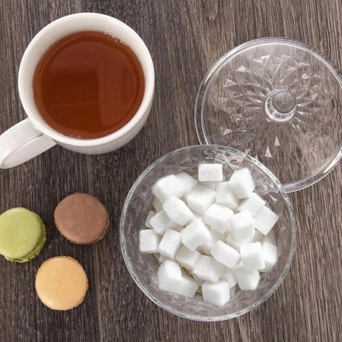 VELKOOBCHOD ORION, spol. s r.o. Cukierniczka Szklana LAV 330 ml Elegancka z Pokrywką do Serwowania