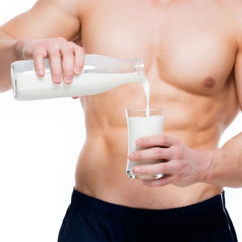 Grupa Orion Sp. z o.o. Butelka na Mleko ORION Szklana 1 L z Zakrętką do Napojów Soku