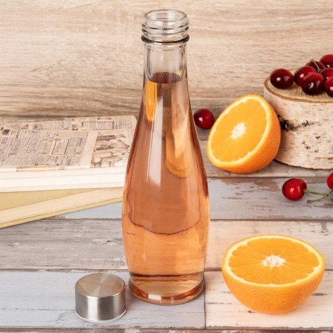 Grupa Orion Sp. z o.o. Butelka Szklana ORION 480 ml Borokrzemowe Szkło z Silikonowym Spodem