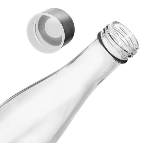 Grupa Orion Sp. z o.o. Butelka Szklana ORION 480 ml Borokrzemowe Szkło z Silikonowym Spodem