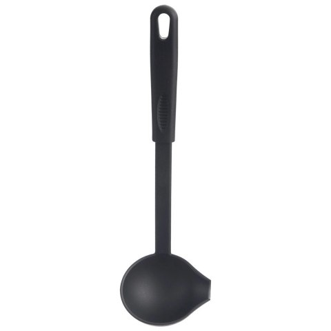 Grupa Orion Sp. z o.o. Chochla Kuchenna ORION BLACKLINE 60 ml 29 cm Czarna z Wylewką do Zupy