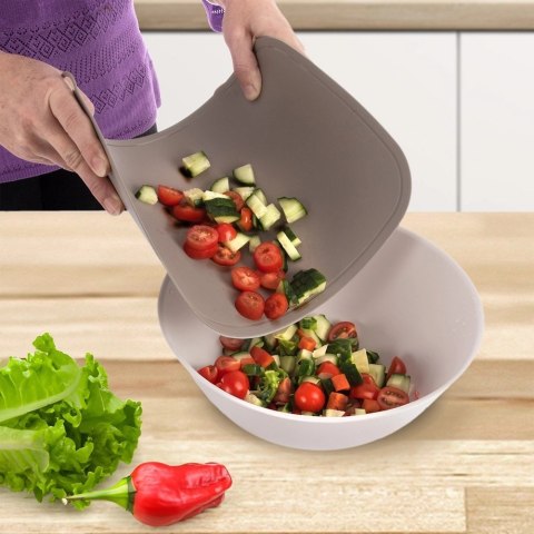 Grupa Orion Sp. z o.o. Deska do Krojenia Elastyczna ORION ELA 33,5 x 23 cm Beżowa Mata do Zmywarki