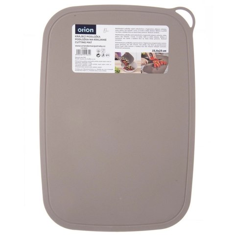 Grupa Orion Sp. z o.o. Deska do Krojenia Elastyczna ORION ELA 33,5 x 23 cm Beżowa Mata do Zmywarki