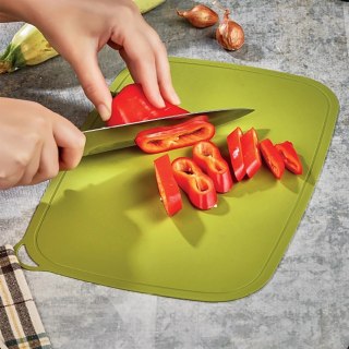 Grupa Orion Sp. z o.o. Deska do Krojenia Elastyczna ORION ELA 33,5 x 23cm Zielona Mata do Zmywarki