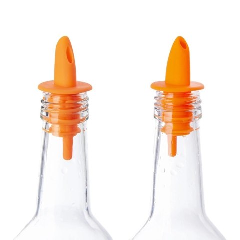 Grupa Orion Sp. z o.o. Nalewaki do Butelek ORION 6 szt. Elastyczne Zielone i Pomarańczowe