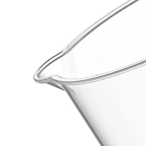 Grupa Orion Sp. z o.o. Dzbanek Plastikowy z Miarką ORION 1 L Przezroczysty z Uchem i Dzióbkiem