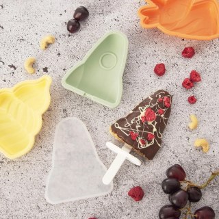 Grupa Orion Sp. z o.o. Forma do Lodów ORION Rakieta Silikonowa z Pokrywką Patyczek do Zmywarki