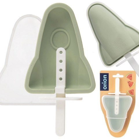 Grupa Orion Sp. z o.o. Forma do Lodów ORION Rakieta Silikonowa z Pokrywką Patyczek do Zmywarki