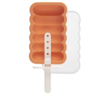 Grupa Orion Sp. z o.o. Forma do Lodów ORION z Pokrywką Pomarańczowa Patyczek do Zmywarki