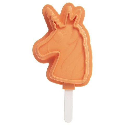 Grupa Orion Sp. z o.o. Forma do Lodów ORION Jednorożec Silikonowa z Pokrywką Patyczek do Zmywarki