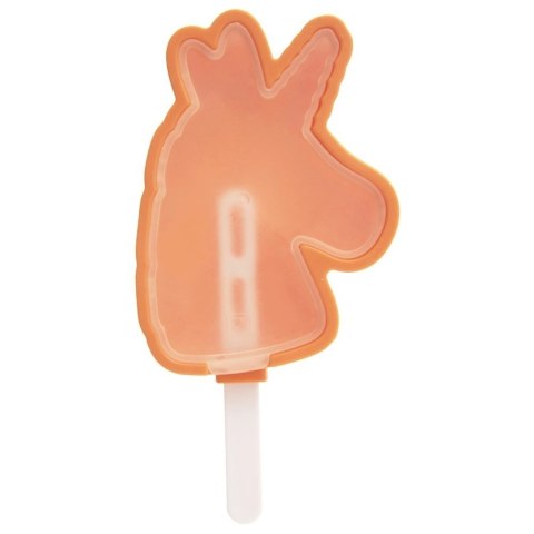 Grupa Orion Sp. z o.o. Forma do Lodów ORION Jednorożec Silikonowa z Pokrywką Patyczek do Zmywarki