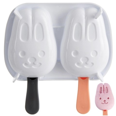 Grupa Orion Sp. z o.o. Forma do Lodów ORION Króliczek z Pokrywką na 2 szt. do Zmywarki