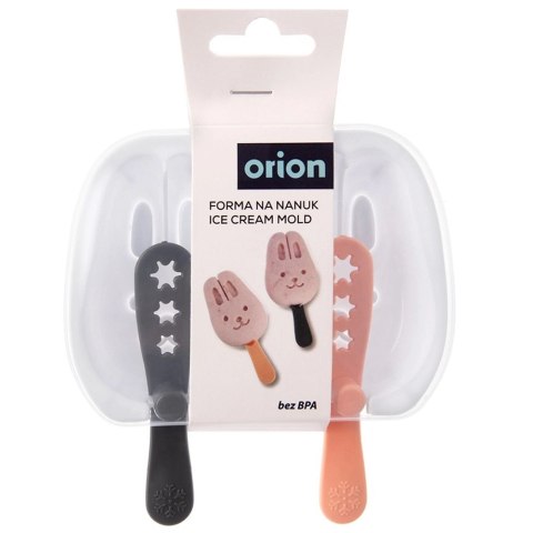 Grupa Orion Sp. z o.o. Forma do Lodów ORION Króliczek z Pokrywką na 2 szt. do Zmywarki