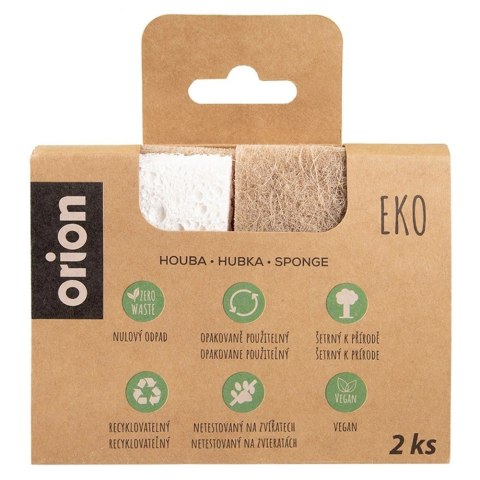 Grupa Orion Sp. z o.o. Gąbka kuchenna naturalna EKO 2 szt.