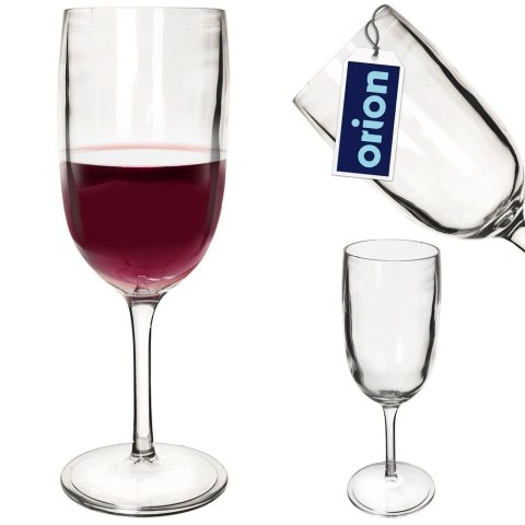 Grupa Orion Sp. z o.o. Kieliszek do Wina ORION Plastikowy 320 ml Nietłukący Turystyczny