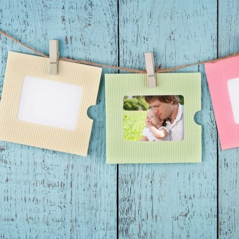 Grupa Orion Sp. z o.o. Klamerki Dekoracyjne ORION Drewniane 50 szt. 4,5 cm Scrapbooking