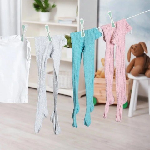 Grupa Orion Sp. z o.o. Klamerki na Pranie ORION Plastikowe 12 szt. Niebieskie Mocny Zatrzask