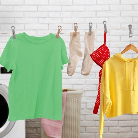 Grupa Orion Sp. z o.o. Klamerki na Pranie ORION Plastikowe 20 szt. Otwór na Wieszak