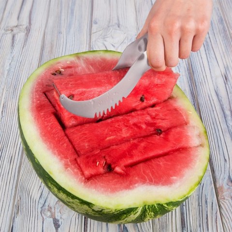 Grupa Orion Sp. z o.o. Krajalnica do Arbuza Stalowa 3,5 x 21 cm ORION Odpowiednia do Zmywarki ze