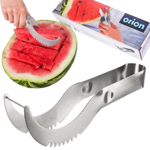 Grupa Orion Sp. z o.o. Krajalnica do Arbuza Stalowa 3,5 x 21 cm ORION Odpowiednia do Zmywarki ze