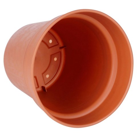 Grupa Orion Sp. z o.o. Zestaw Doniczek Okrągłych PROGARDEN 15 cm 3 szt. Ceglane Klasyczne