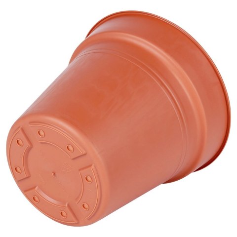 Grupa Orion Sp. z o.o. Zestaw Doniczek Okrągłych PROGARDEN 15 cm 3 szt. Ceglane Klasyczne