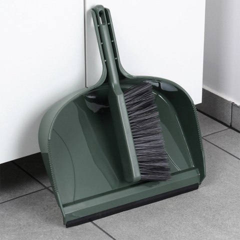 Grupa Orion Sp. z o.o. Zmiotka z Szufelką 484 g PROGARDEN Duża Gumowy Rant Zewnętrzna