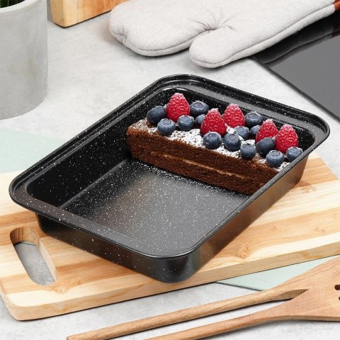 Grupa Orion Sp. z o.o. Brytfanna Granitowa VILDE 28 x 19 x 5 cm Stal Węglowa do 230°C