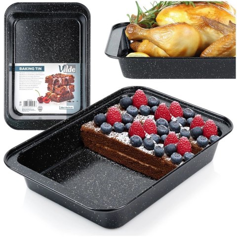 Grupa Orion Sp. z o.o. Brytfanna Granitowa VILDE 28 x 19 x 5 cm Stal Węglowa do 230°C