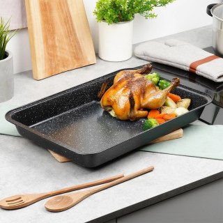 Grupa Orion Sp. z o.o. Brytfanna Granitowa VILDE 47,5 x 32 x 5,5 cm Stal Węglowa do 230°C