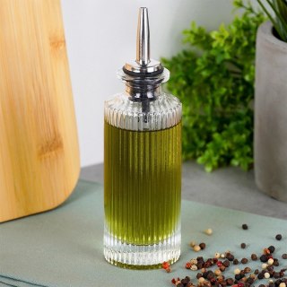 Grupa Orion Sp. z o.o. Butelka na Oliwe i Ocet VILDE Szklana 160 ml z Dozownikiem