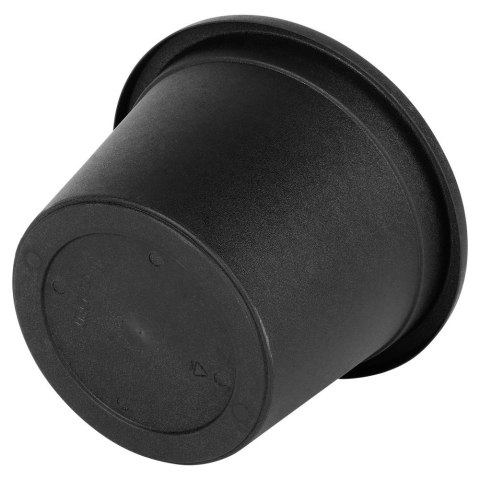 Grupa Orion Sp. z o.o. Doniczka Ogrodowa Okrągła VILDE 20 cm Czarna Odporna na Pogodę