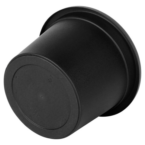 Grupa Orion Sp. z o.o. Doniczka Ogrodowa Okrągła VILDE 34 cm Czarna Elegancka i Solidna