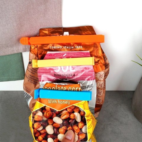 Grupa Orion Sp. z o.o. Klipsy do Torebek VILDE 32 szt. 4 Rozmiary Mix Kolorów Świeżość