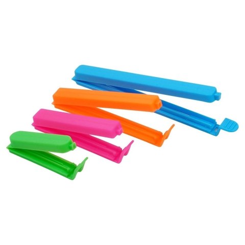 Grupa Orion Sp. z o.o. Klipsy do Torebek VILDE 32 szt. 4 Rozmiary Mix Kolorów Świeżość